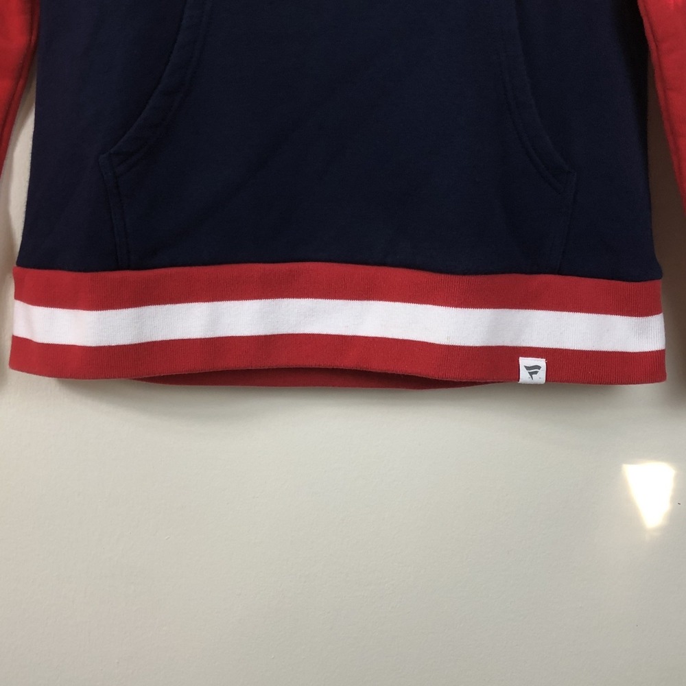 Boston Red Sox Fanatics Hoodie Sweatshirt Womens M Navy Red MLB Baseball - Picture 9 of 15